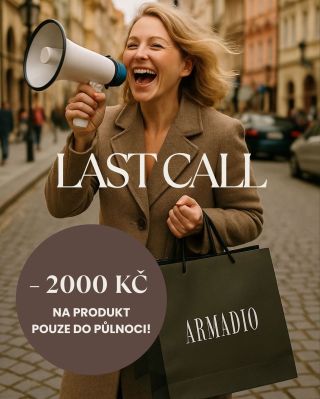 🕛 Last Call – sleva 2 000 Kč na každý produkt v sekci Luxury Friday platí jen do dnešní půlnoci! Stačí zadat kód...