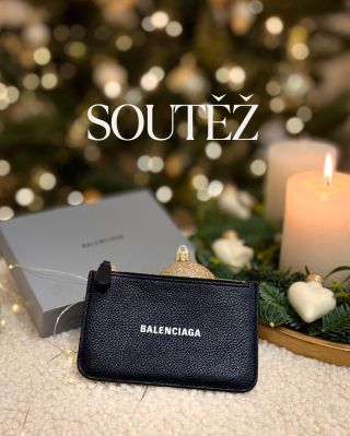 🎀 MIKULÁŠSKÁ SOUTĚŽ! 🎀 Získejte stylovou BALENCIAGA peněženku! 🤍 Jak se zapojit? 1️⃣ Sledujte náš profil 2️⃣ Dejte like...